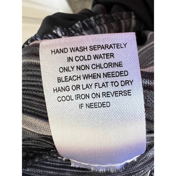 Bebop Striped Sleeveless Pantsuit Jumper with Adjustable Straps Medium - Picture 7 of 11